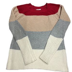 Lucky Brand colorblock sweater 